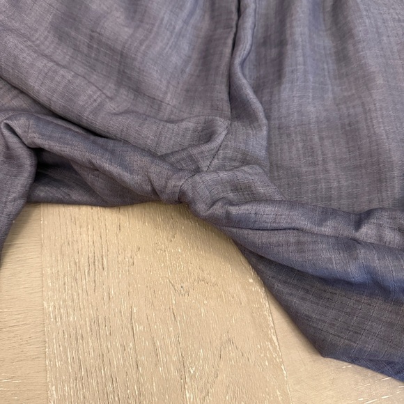 Wonderly Wide Leg Paisley Pants Women's Small Lined Lightweight Boho - Picture 9 of 10